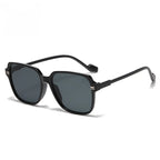 Classic Fashion Large Frame Square Glasses Transparent Lens Casual Decorative Glasses Suitable for Office Очки Солнечные Мужские