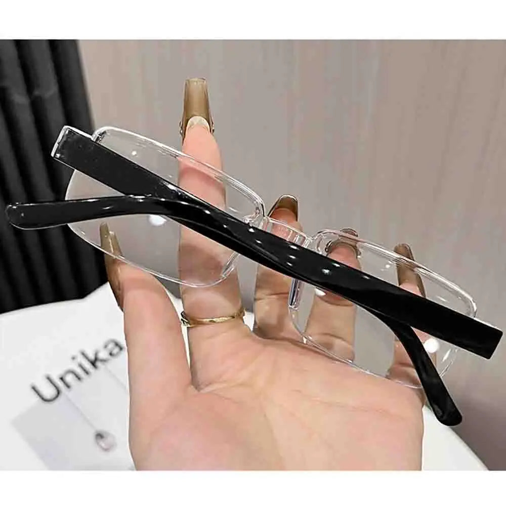Smart Zoom Reading Glasses Anti Blue Light Presbyopia Glasses