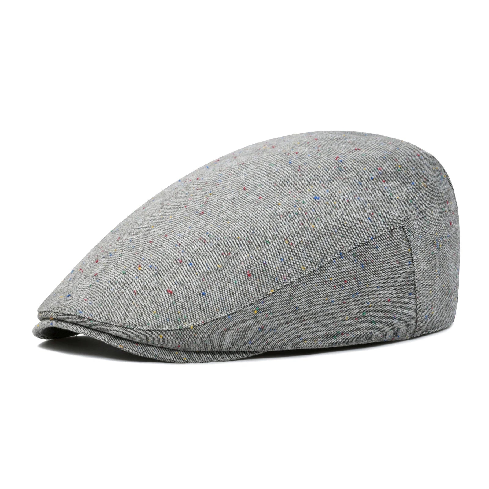 STARANCE Men's Cotton Ivy Gatsby Newsboy Hat Summer Driving Flat Scally Cap Thin