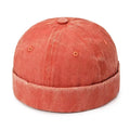 New Women Men Solid Cotton Cap Hat Washed Denim Beanie Hat
