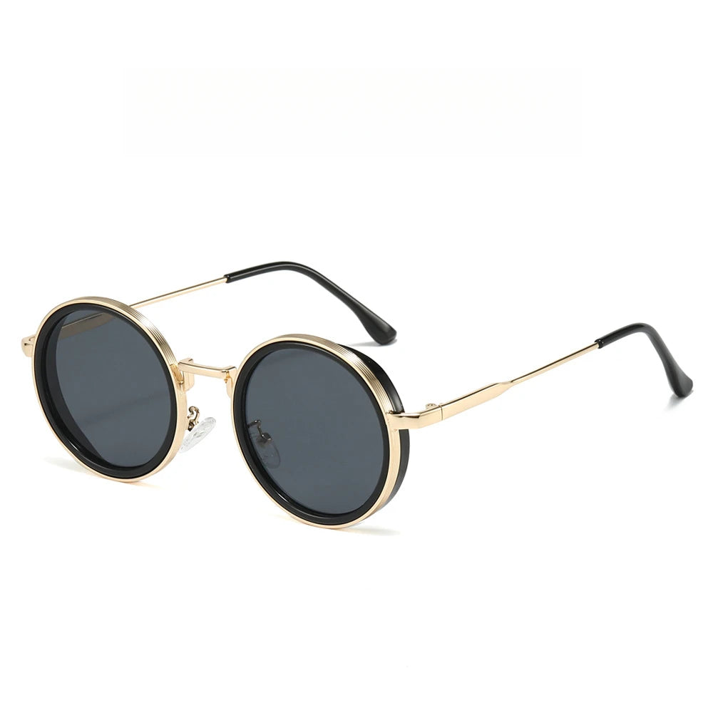Luxury Designed Sunglasses Women Men Unisex Brand Quality Round Glasses Retro Styles Street Shopping Photography Eyepieces