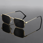 Retro Rectangular Men's Fashion Sunglasses
