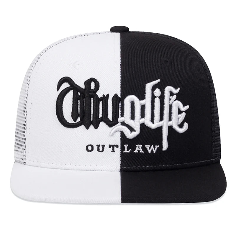 Fashion Fastball CAP Thuglife Embroidery Hiphop Baseball Cap S