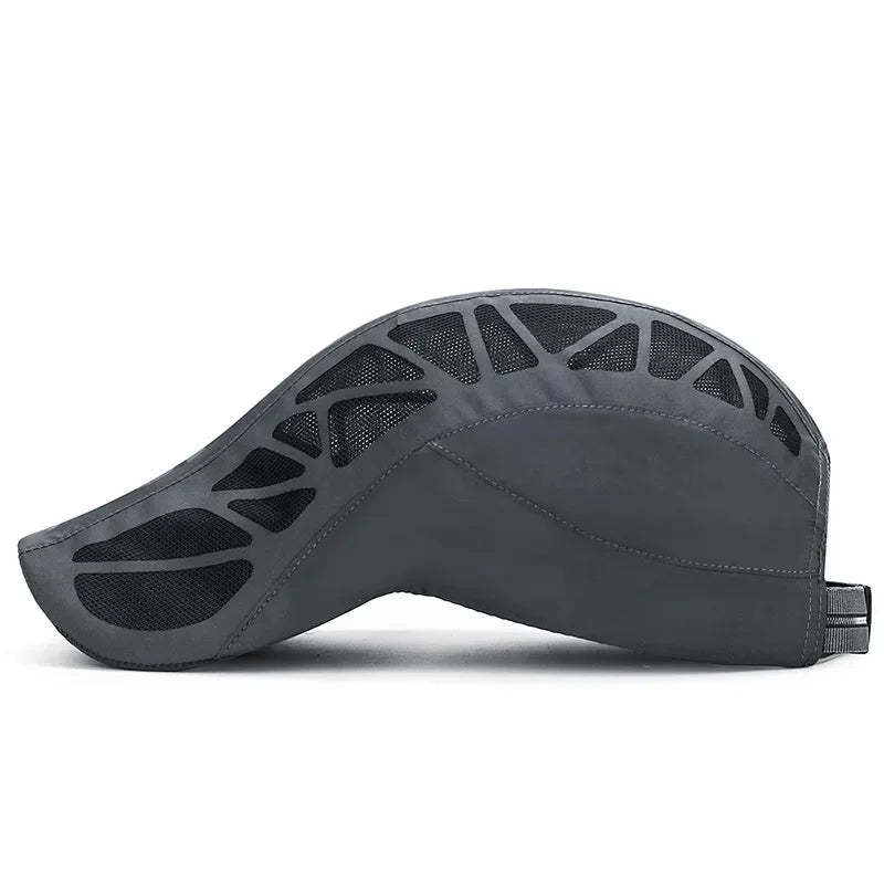 Summer New Sport Alphabet Forward Hat Men's Breathable Mesh Shade Quick Dry Hat