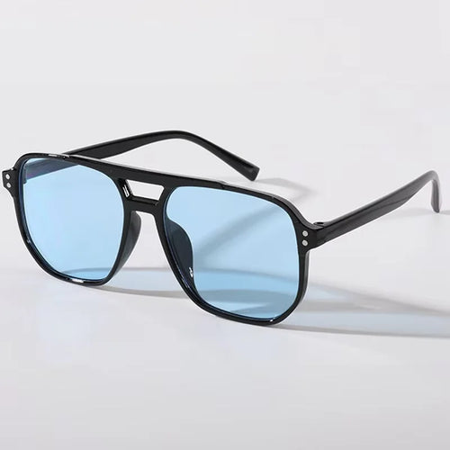 Vintage Men Women Square Shades Brand Designer Unisex Sun Glasses