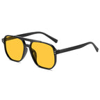 Vintage Men Women Square Shades Brand Designer Unisex Sun Glasses