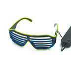 LED Glowing Glasses Gafas Luminous Bril Neon Christmas Glow Sunglasses