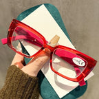 Fashionable Small Square-framed Reading Glasses for Women and Men