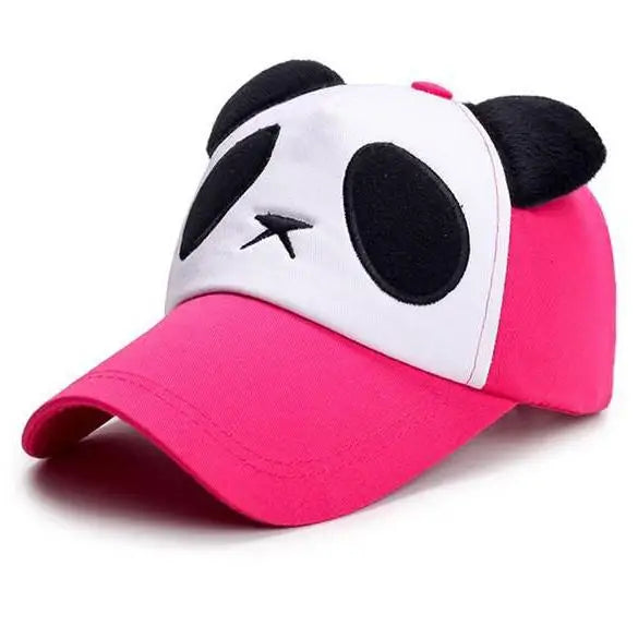 Cute Panda Baseball Caps For Men Women Cotton Hip Hop Snapback Hats