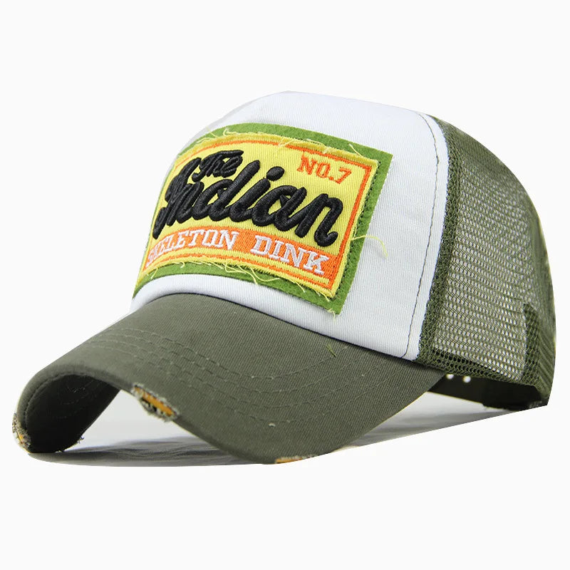 Fashion Letter Embroidery Baseball Cap For Men Women