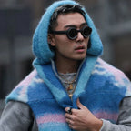 Men Fashion Retro Round Sun Glasses Classic Trendy Outdoor Eyeglasses