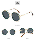 Luxury Designed Sunglasses Women Men Unisex Brand Quality Round Glasses Retro Styles Street Shopping Photography Eyepieces