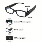 Portable 1080P HD Mini Glasses With Camera Video Recorder Wearable glasses
