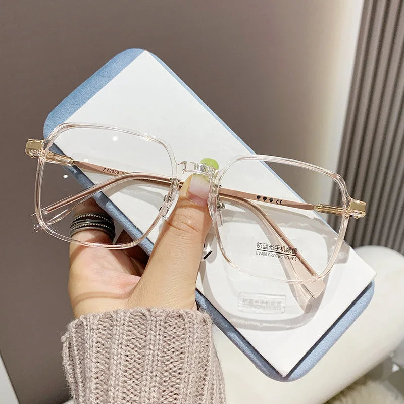 Trendy Fashionable Reading Women Anti Blue Glasses