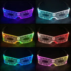 Acrylic LED Luminous Glasses Glow Party Glasses
