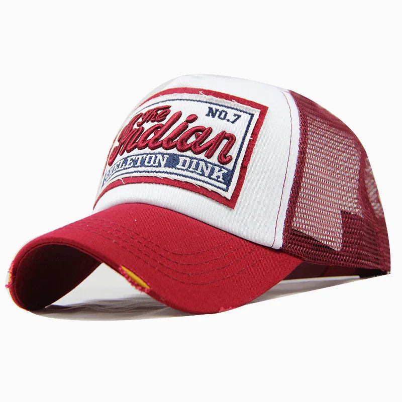 Fashion Letter Embroidery Baseball Cap For Men Women