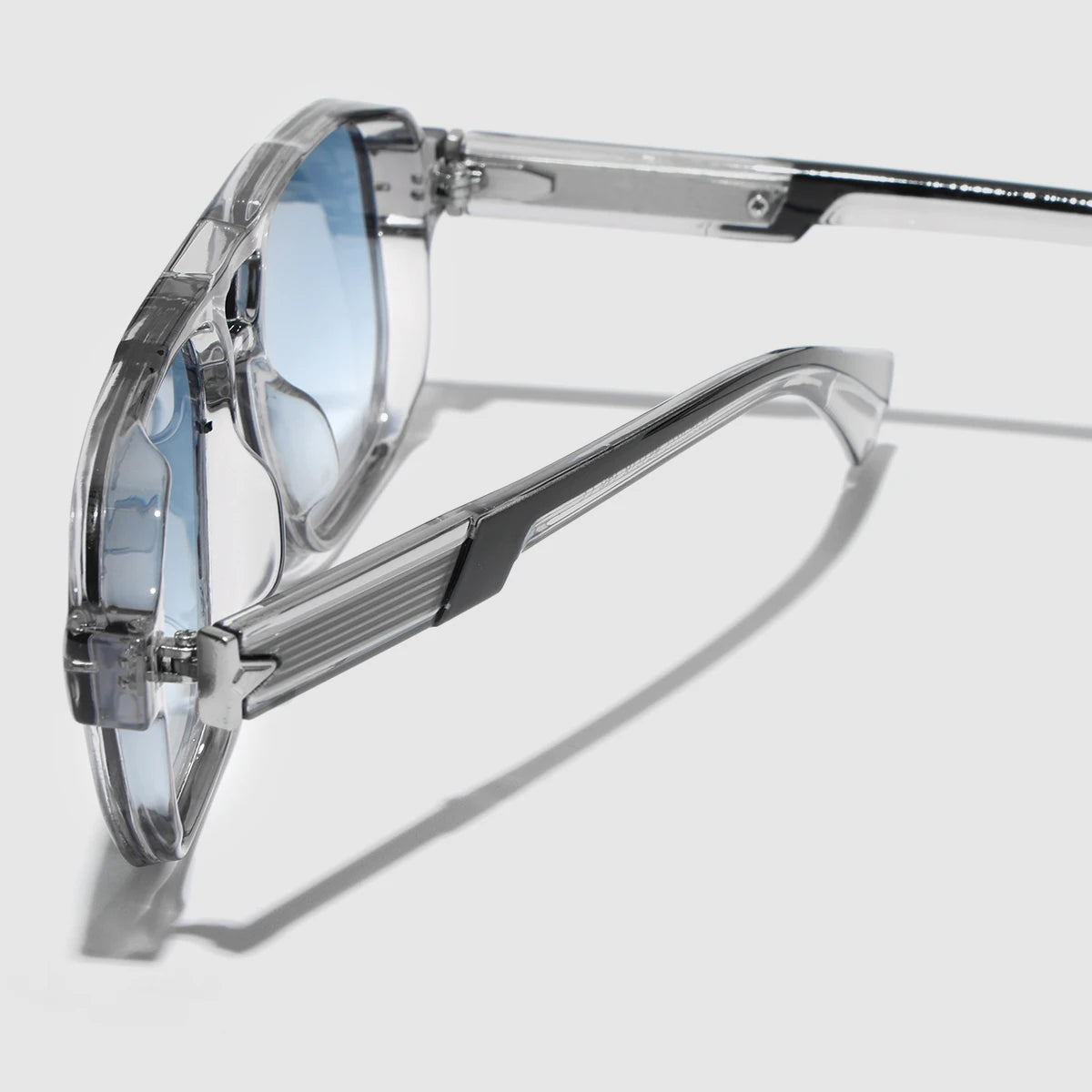 Retro 2026 Transparent Frame  for Women luxury Sunglasses