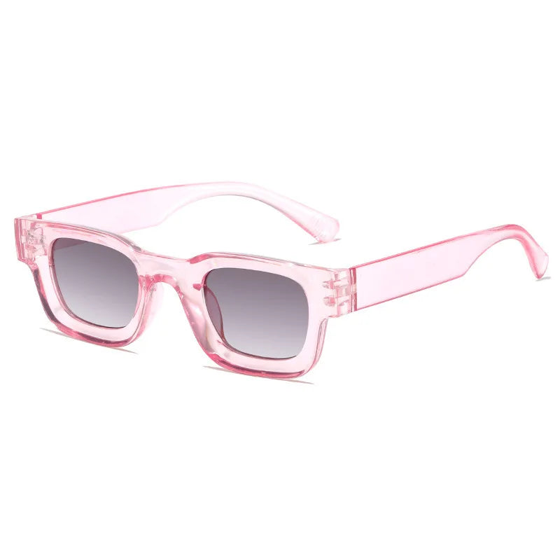 Rectangle Sunglasses Women Men Vintage Brand Designer Square Luxury Sun Glasses