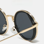 Luxury Designed Sunglasses Women Men Unisex Brand Quality Round Glasses Retro Styles Street Shopping Photography Eyepieces