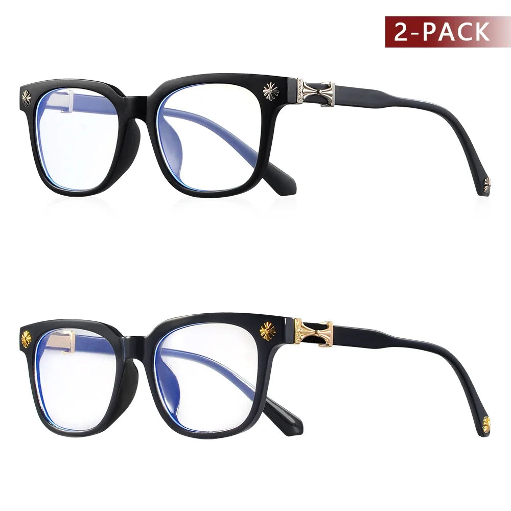 Classic 1Pcs Square Anti Blue Light Glasses For Men And Women