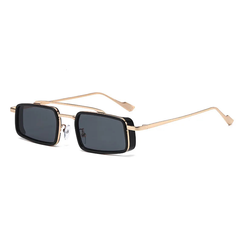 Trend Double-rail Sun Glasses - Fashionable, Business-style, Uv-resistant, Small Frame