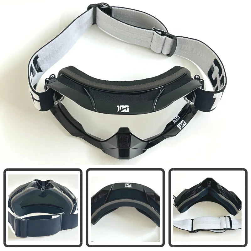Motocross Goggles Dirt Bike ATV Goggles Motorcycle Sungalsses Protective Safety Glasses