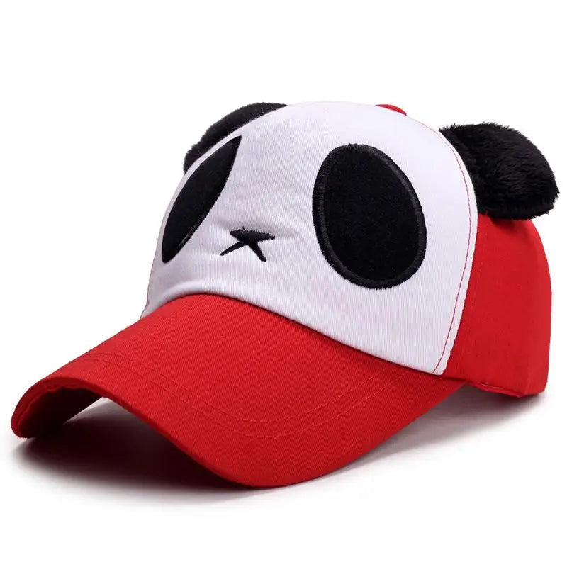 Cute Panda Baseball Caps For Men Women Cotton Hip Hop Snapback Hats