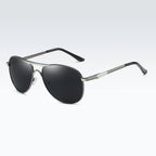 Luxury Polarized Sunglasses Men Women Driving Fishing Retro Sun Glasses Brand Designer Male Metal Sunglasses For Man UV400