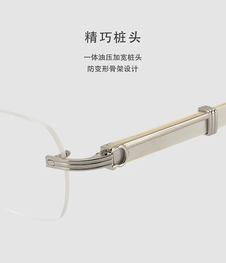 Luxury Rimlesss Sunglasses Women Men Fashion Square Clear Lens Sun Glasses Brand Eyeglasses Travel Driving Eyewear