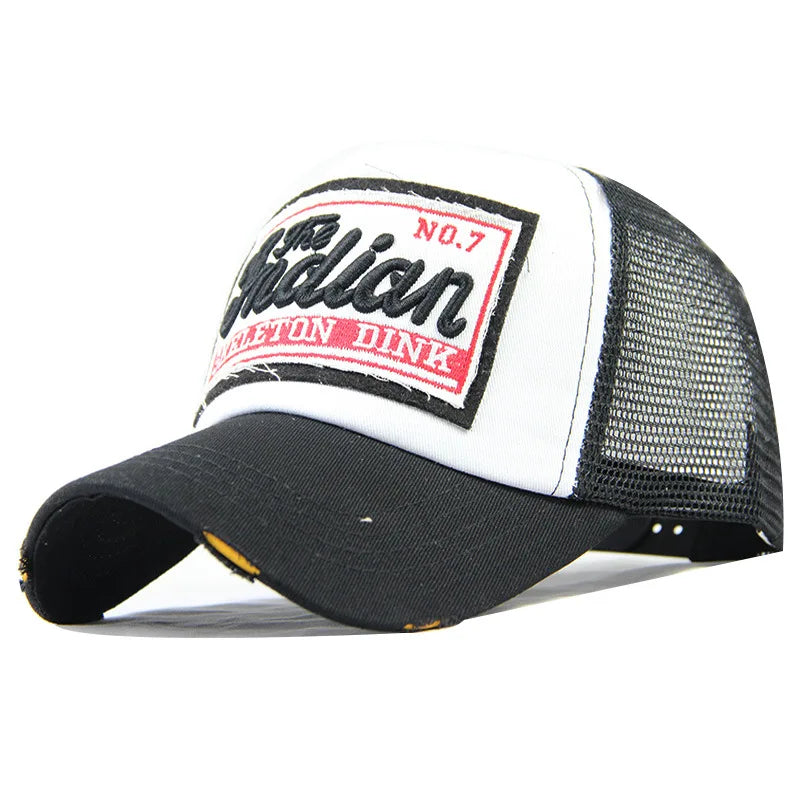 Fashion Letter Embroidery Baseball Cap For Men Women