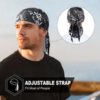 Pirate Sports Bandana Breathable Headscarf Bicycle Beanies Headwear Men Women