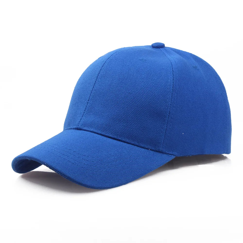 Black Cap Solid Color Baseball Cap Snapback Caps Casquette Hats Fitted  Hats for  Men & Women