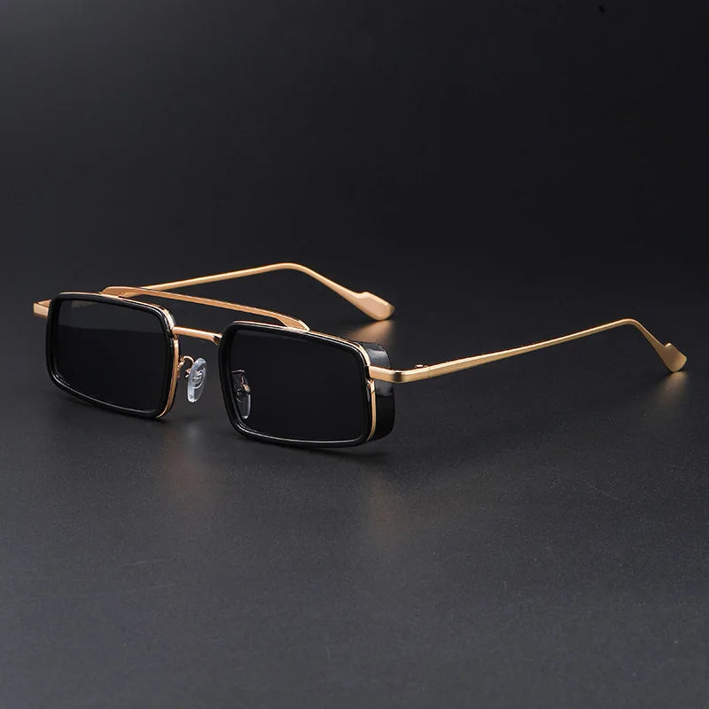 Trend Double-rail Sun Glasses - Fashionable, Business-style, Uv-resistant, Small Frame