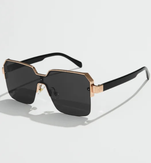 Men Women Frameless Square Luxury Brand Design Fashion Vintage Sun Glasses