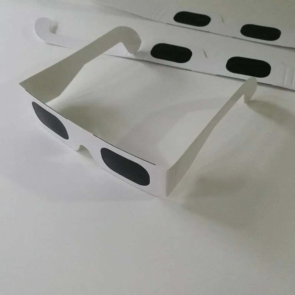 Paper Solar Eclipse Glasses Anti-uv Viewing Glasses Safe Shades Observation