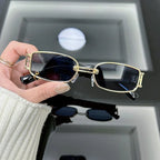Luxury Square Sunglasses Women Brand Designer Retro Sun Glasses