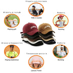 Cotton Baseball Caps for Women and Men Letter “COLORADO” Embroidery Hats
