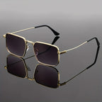 Retro Rectangular Men's Fashion Sunglasses