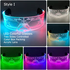 Acrylic LED Luminous Glasses Glow Party Glasses