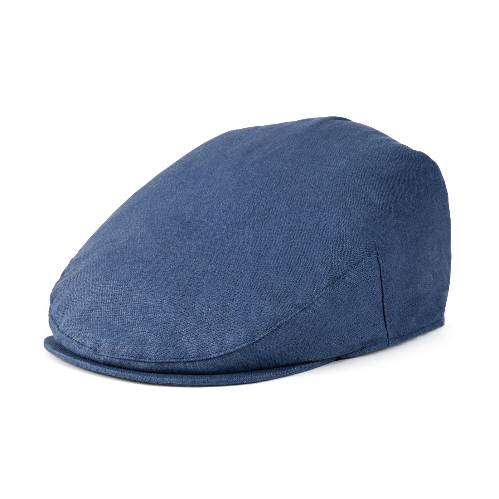 Flat Cap for Men Women Herringbone Linen Newsboy Lightweight Cap