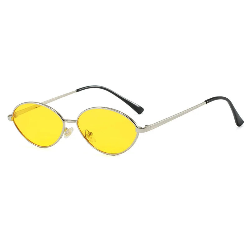 Retro Punk Small Frame Sunglasses For Women Men Fashion Luxury Sun Glasses