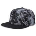 New Printed K Letter Baseball Cap Young Men and Women Hip-hop Flat-brimmed Hat