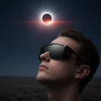 Safe Solar Eclipse Glasses Professional Solar Eclipse Observation Glasses for Direct Solar Eclipse Viewing Plastic Frame