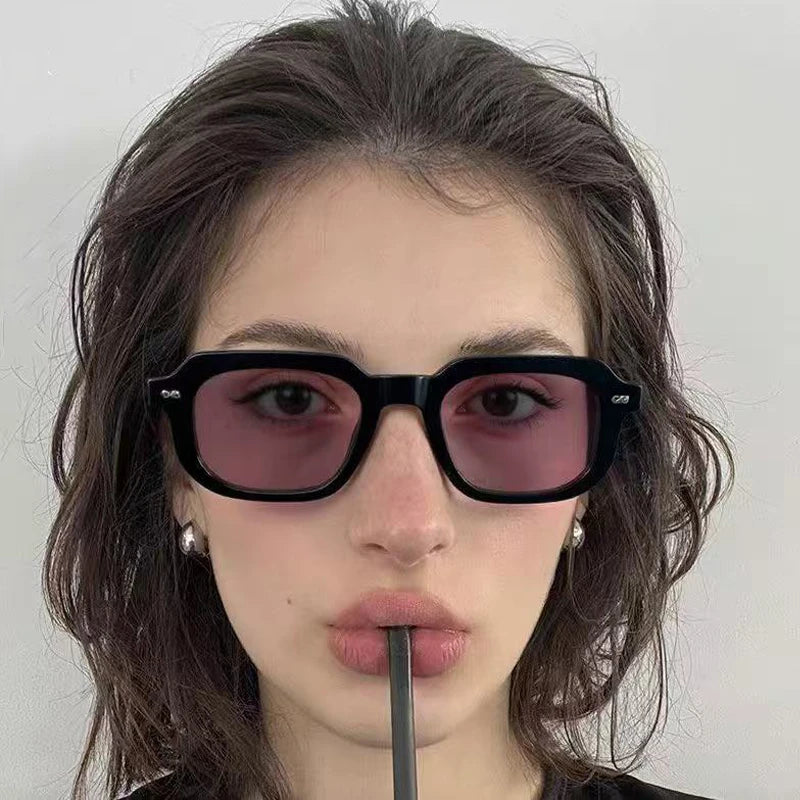 Classic Small Square Sun Glasses Women High Quality Sunglasses