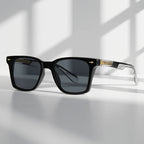 Luxury Square Sunglasses Men Women Retro Business Sun Glasses