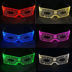 Acrylic LED Luminous Glasses Glow Party Glasses