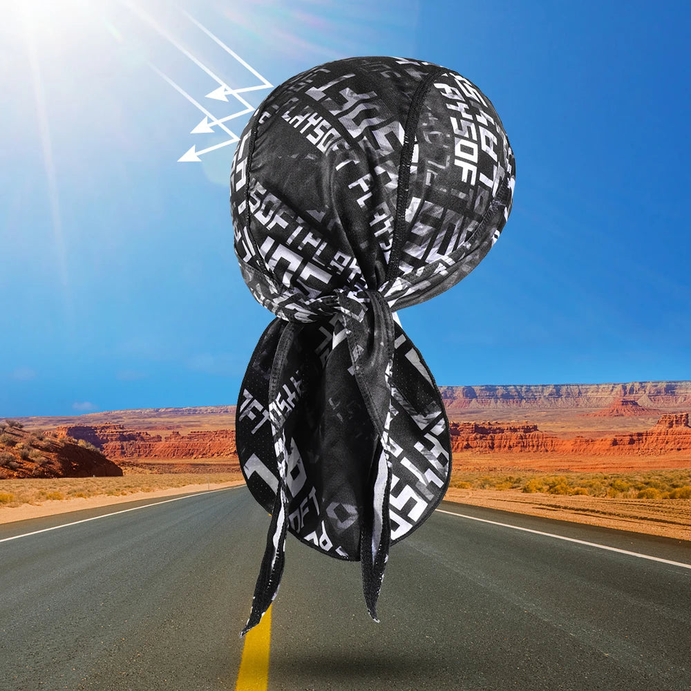 Pirate Sports Bandana Breathable Headscarf Bicycle Beanies Headwear Men Women