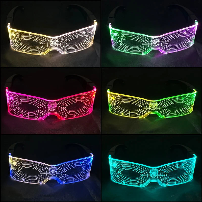 Acrylic LED Luminous Glasses Glow Party Glasses