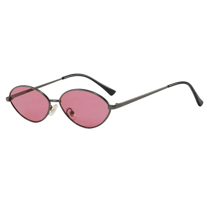 Retro Punk Small Frame Sunglasses For Women Men Fashion Luxury Sun Glasses