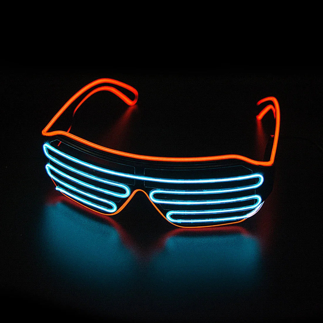 LED Glowing Glasses Gafas Luminous Bril Neon Christmas Glow Sunglasses